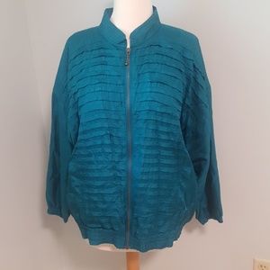 Vintage 1990s Silk Windbreaker